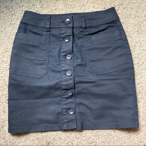 prAna Kara skirt Navy Blue Organic cotton size 00 - Picture 1 of 10